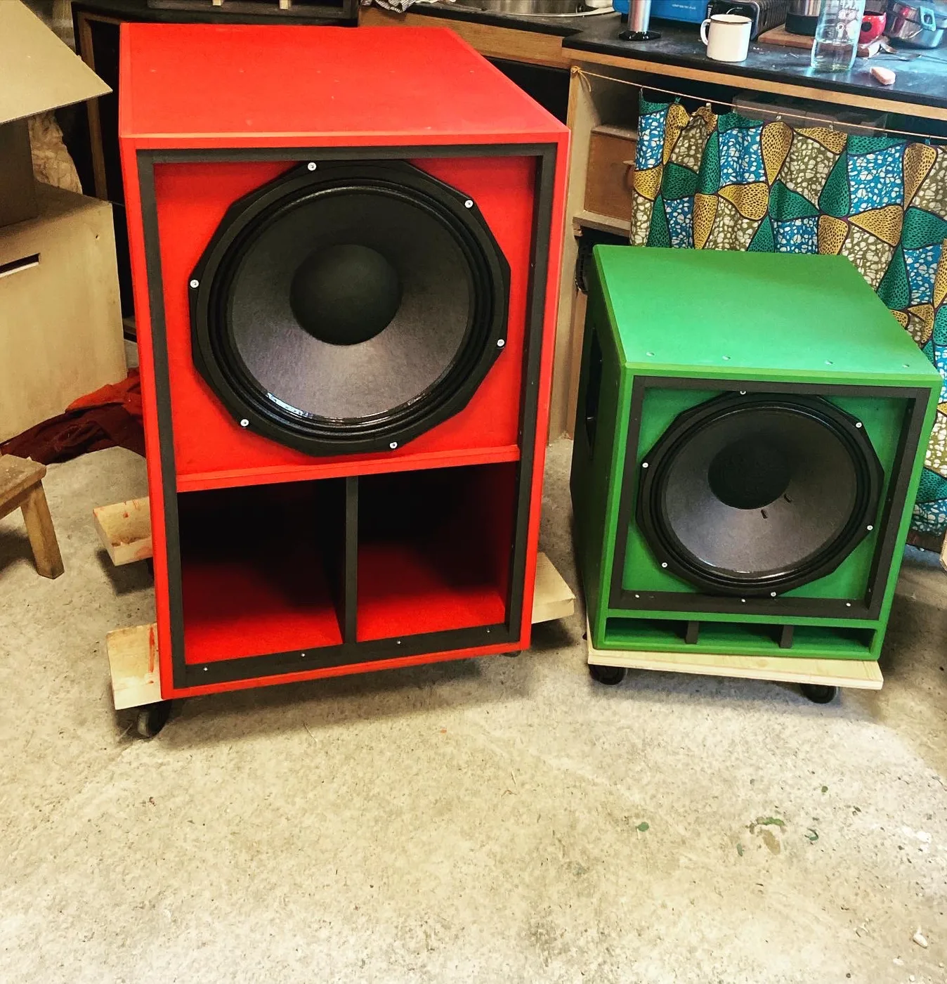 Enceinte sound system en Valchromat