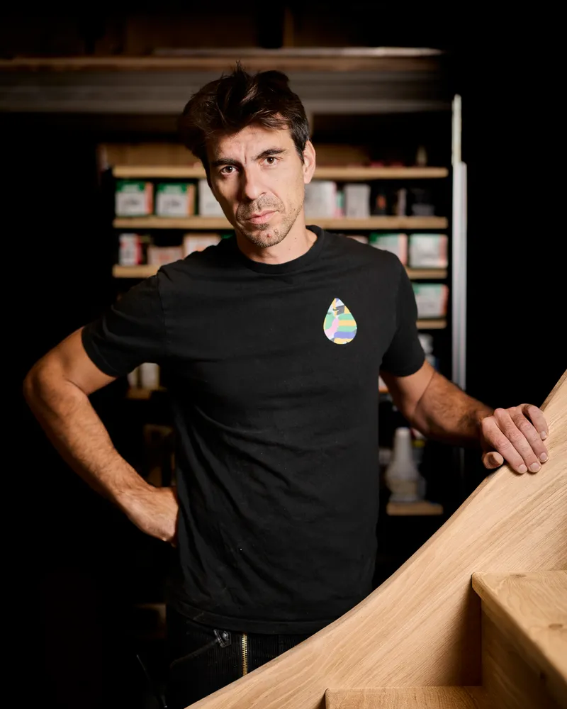 Vincent Glathoud, artisan charpentier menuisier
